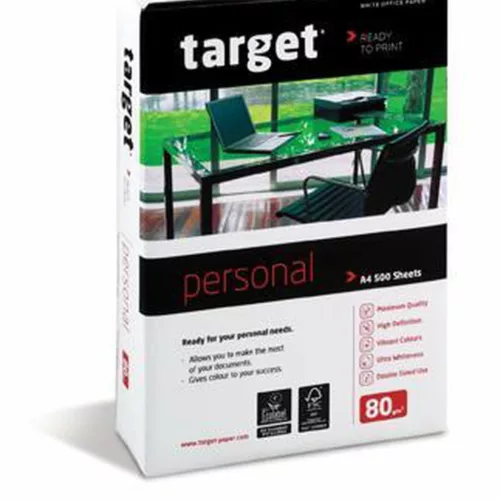 RAME PAPIER A4 target 80G/M²