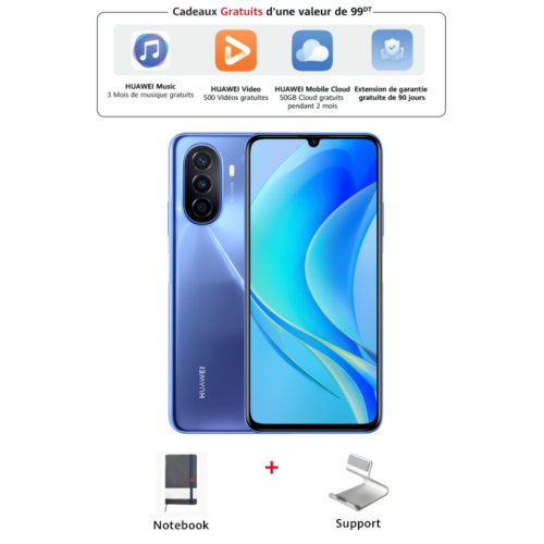 smartphone-huawei-nova-y70-4g-4-go-128-go-double-sim-bleu (1) Smartphone Huawei Nova Y70 Cristal Blue