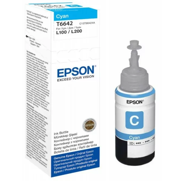 Bouteille-Dencre-Original-Epson-T6642-Cyan-bestbuytunisieprixtunisiebest_ Bouteille d'encre ADAPTABLE Epson T6644 Cyan