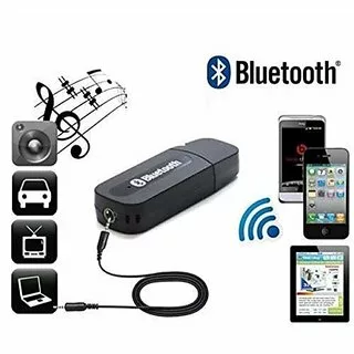 Adaptateur Bluetooth Récepteur 5,0mm Aux Stereo Wireless USB Mini Bluetooth Audio