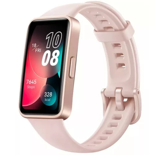 bracelet-connectee-huawei-band-8-rose BRACELET CONNECTÉE HUAWEI BAND 8 - ROSE