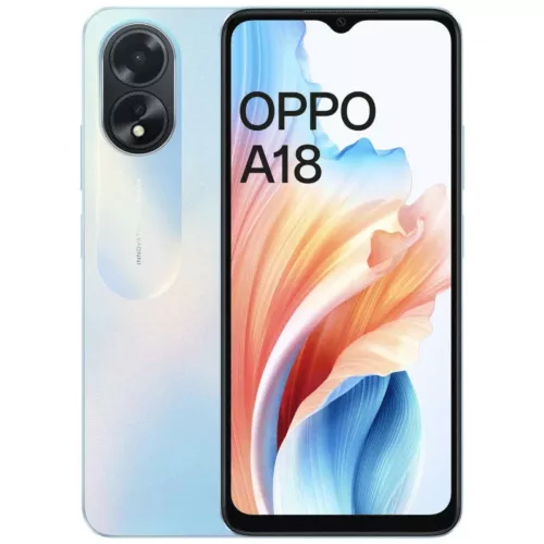 Smartphone Oppo A18 4go 128Go Bleu