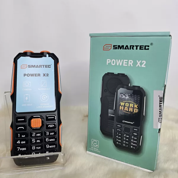 Téléphone portable Smartec Power X2 Orange