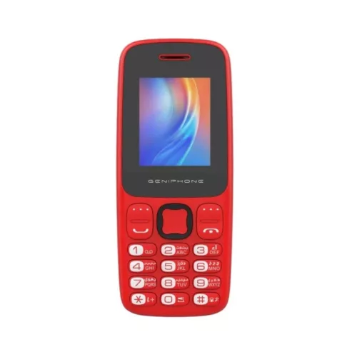 telephone-portable-geniphone-a2-mini-rouge Téléphone Portable Geniphone A2 Mini Rouge