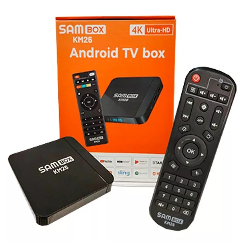 Samg Box BOX ANDROID SAMBOX KM26 4K 4 GO 32 GO | SS Tech