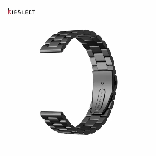 Kieslect 22MM Black Metal Strap