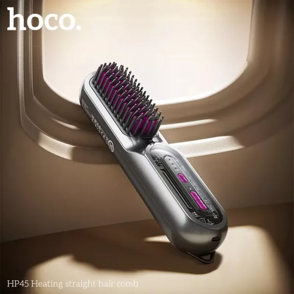 Brosse Lissante Chauffante HOCO HP45 – Technologie Céramique