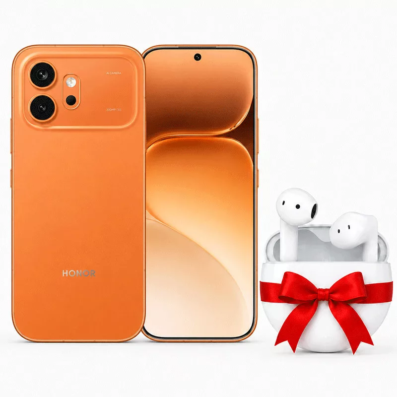 Smartphone HONOR 600 5G 12Go 256Go Orange