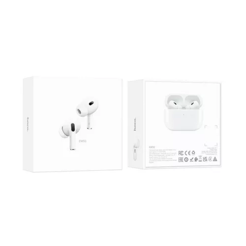 Hoco EW50 Blanc Écouteurs Sans Fil Hoco EW50 Blanc