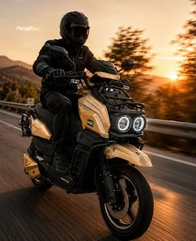 Moto Électrique M2RIDE Supreme 3000W Gold