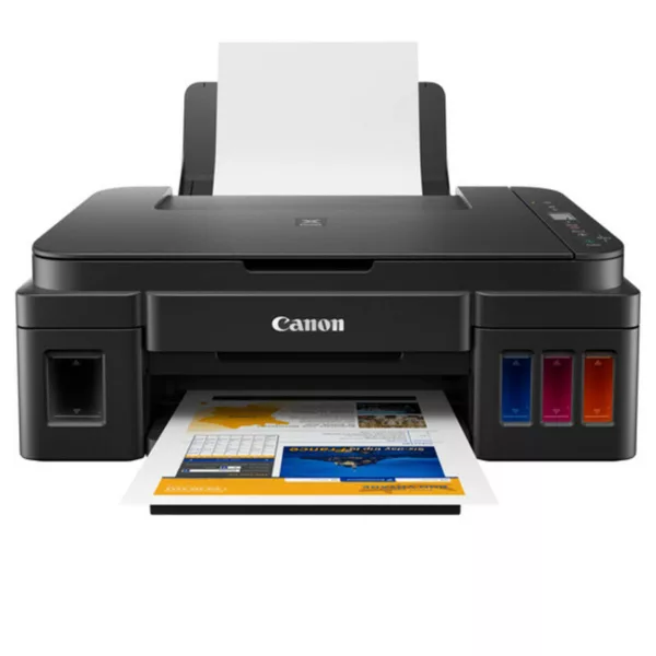 imprimant (3) Imprimante Canon Jet D'encre Multifonction 3En1 G2410 Couleur Noir