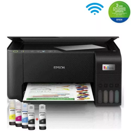imprimante-epson-ecotank-l3251-multifonction-3en1-a-reservoir-integre-couleur-a4-wifi-c11cj67409 Imprimante Epson EcoTank L3251 Multifonction 3en1 à Réservoir Intégré Couleur A4 Wifi